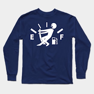 Empty tank - no fuel - fuel gauge Long Sleeve T-Shirt